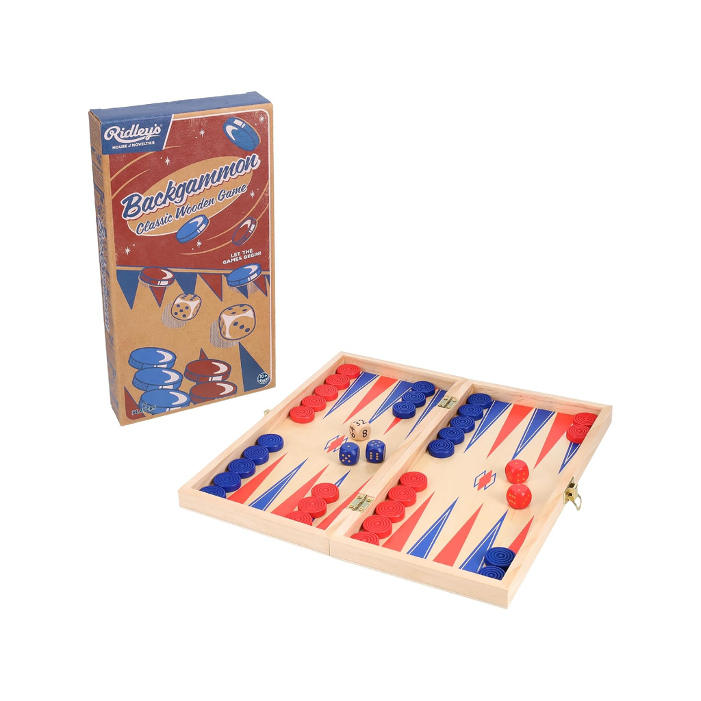 House Of Novelties Backgammon Game Chronicle Books - Ridley's Games Toys & Games - Puzzles & Games - Games