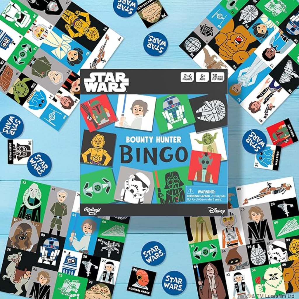 Star Wars Bounty Hunter Bingo Game Chronicle Books - Ridley's Games Toys & Games - Puzzles & Games - Games