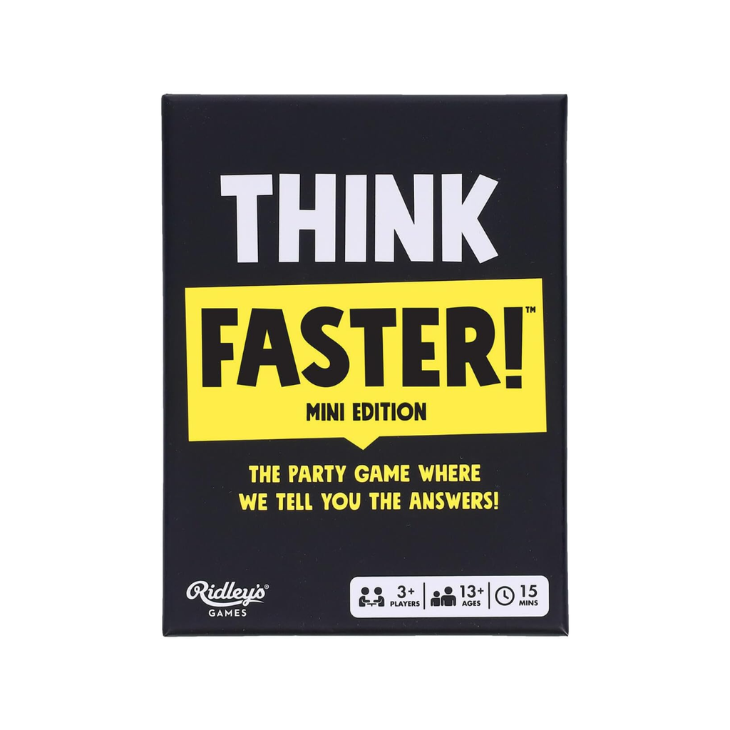Think Fast Edition Think Faster Mini Edition Game – Urban General Store