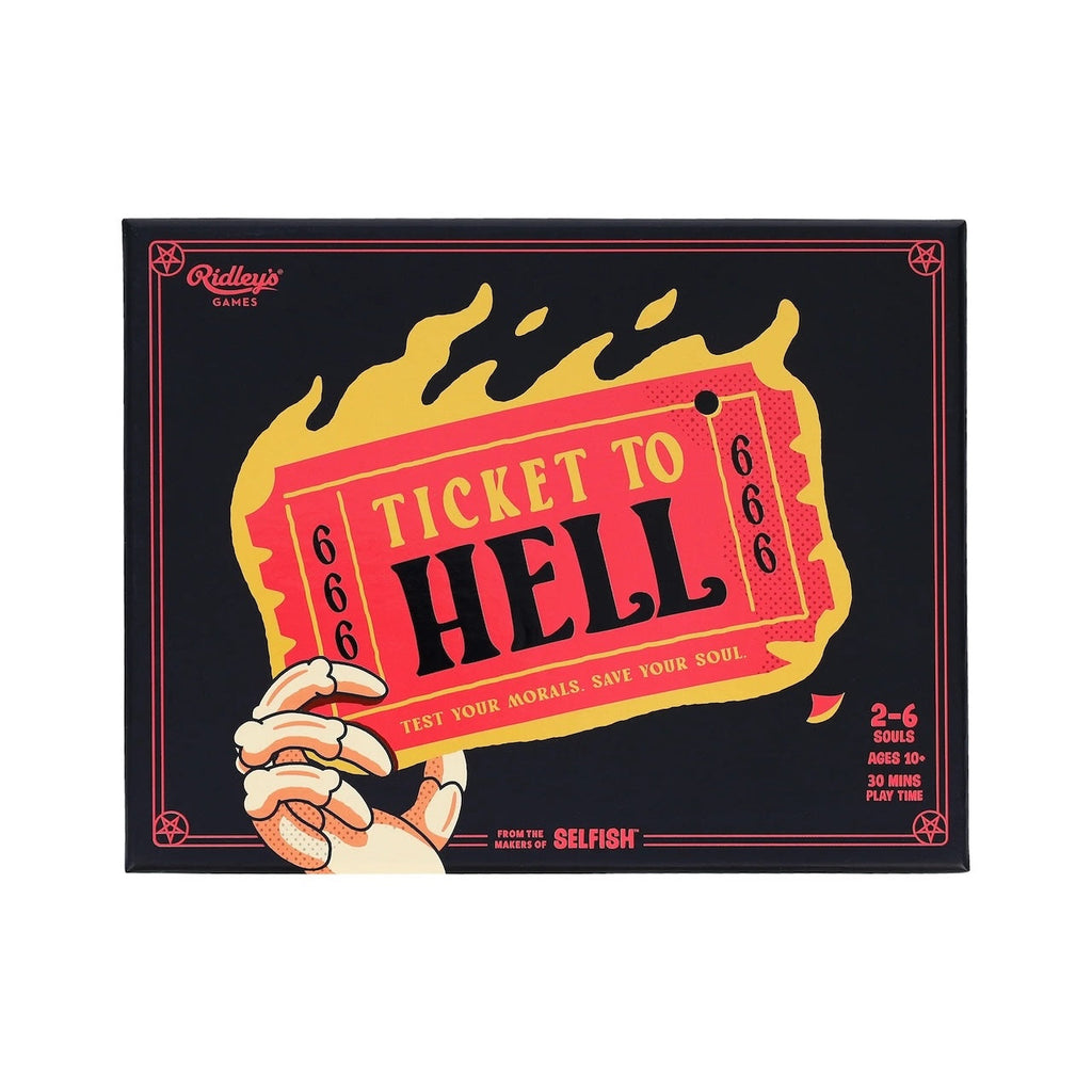 Ticket to Hell Game Chronicle Books - Ridley's Games Toys & Games - Puzzles & Games - Games