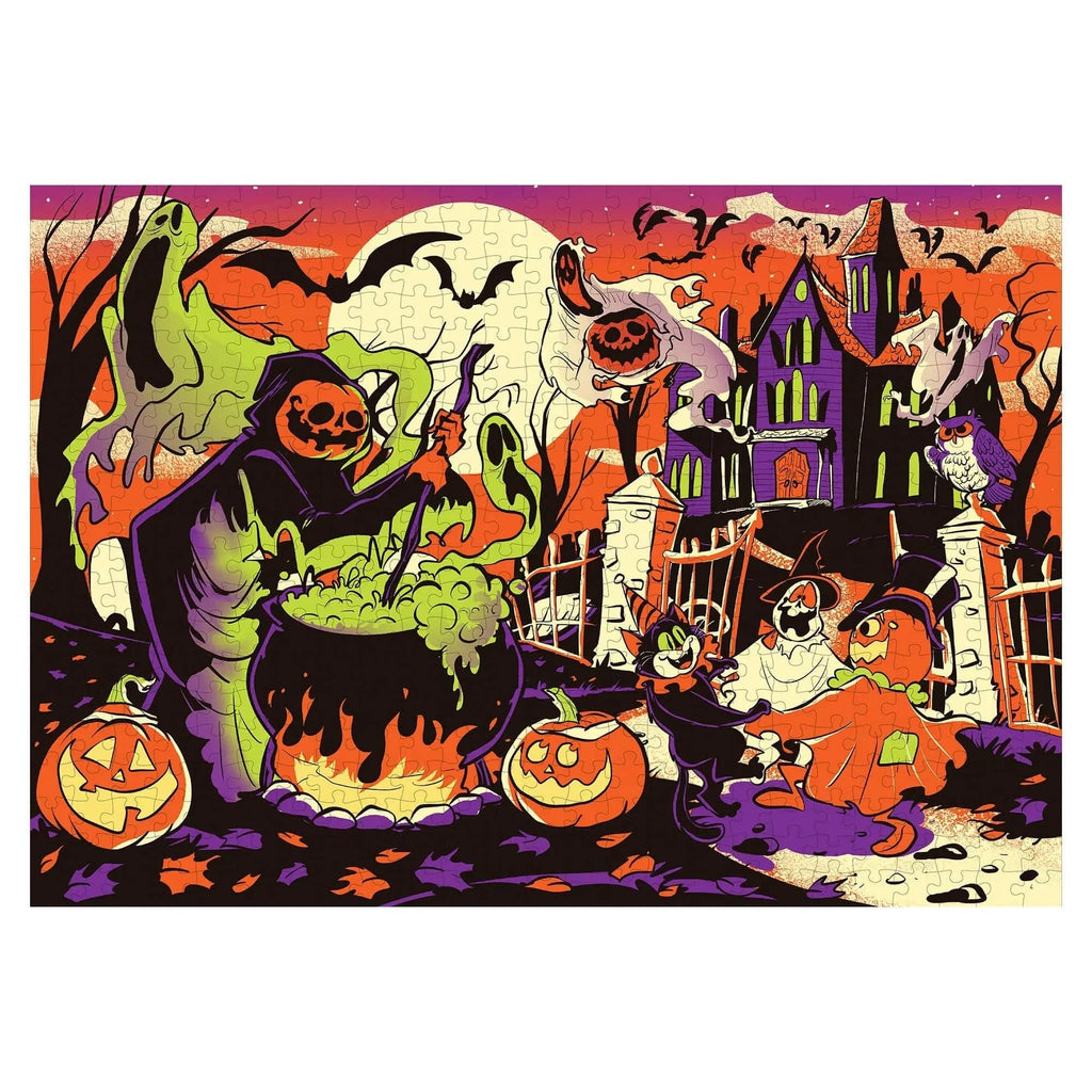 A Haunted Halloween 500 Piece Jigsaw Puzzle Chronicle Books - Ridley's Games Toys & Games - Puzzles & Games - Jigsaw Puzzles