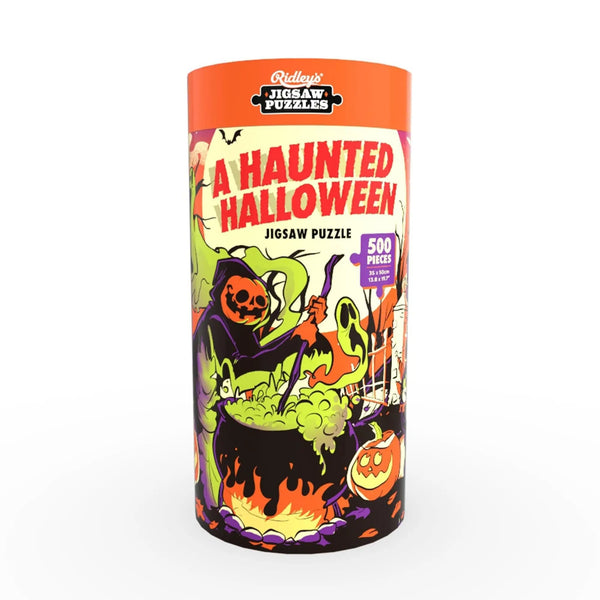 A Haunted Halloween 500 Piece Jigsaw Puzzle Chronicle Books - Ridley's Games Toys & Games - Puzzles & Games - Jigsaw Puzzles