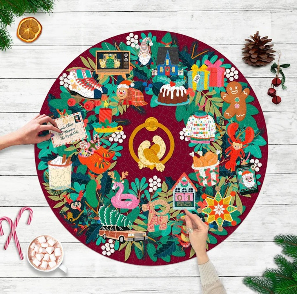 Christmas Countdown 1000 Piece Jigsaw Puzzle Chronicle Books - Ridley's Games Toys & Games - Puzzles & Games - Jigsaw Puzzles