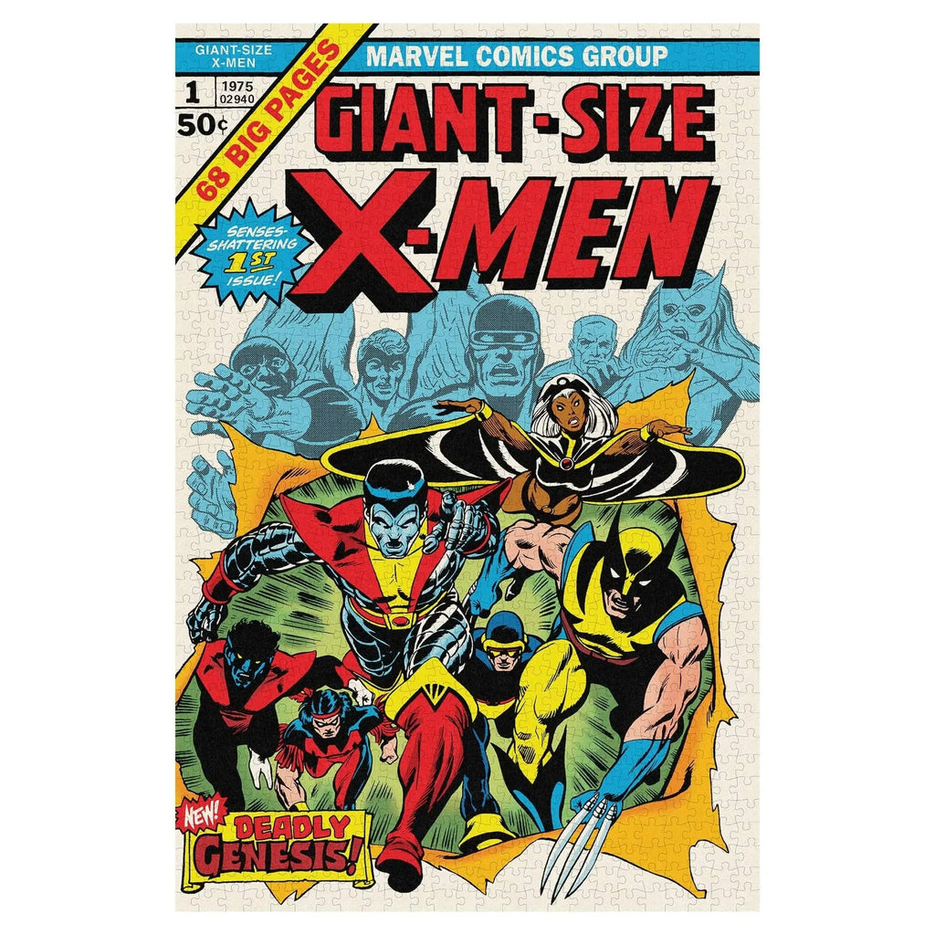 Marvel X-Men 1000 Piece Jigsaw Puzzle & Trivia Chronicle Books - Ridley's Games Toys & Games - Puzzles & Games - Jigsaw Puzzles