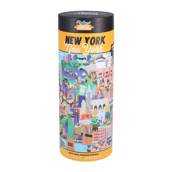 New York City Life 1000 Piece Jigsaw Puzzle Chronicle Books - Ridley's Games Toys & Games - Puzzles & Games - Jigsaw Puzzles