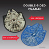 Star Wars Millennium Falcon Shaped 1000 Piece Jigsaw Puzzle & Trivia Chronicle Books - Ridley's Games Toys & Games - Puzzles & Games - Jigsaw Puzzles