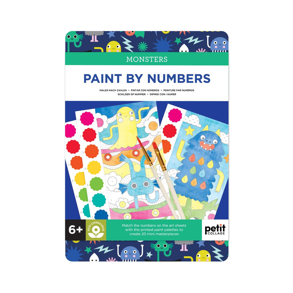Paint by Numbers Kit - Monsters Chronicle Books Toys & Games - Art & Drawing Toys