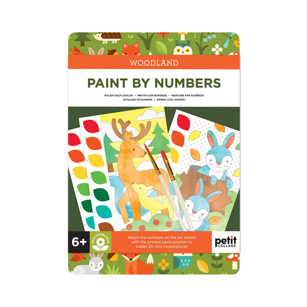Paint by Numbers Kit - Woodland Chronicle Books Toys & Games - Art & Drawing Toys