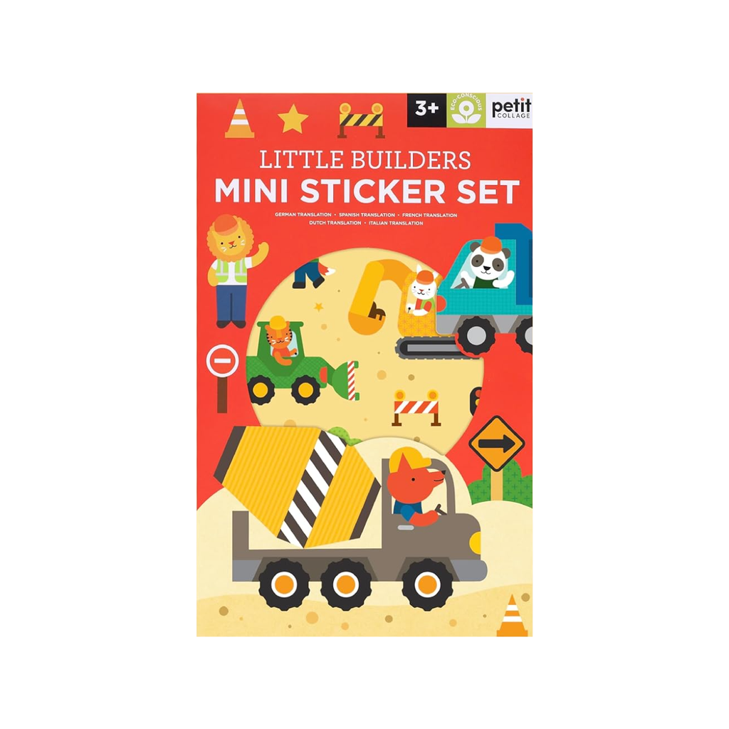 Little Builders Mini Sticker Set Chronicle Books Toys & Games - Crafts & Hobbies
