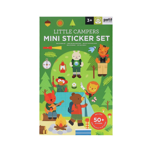 Little Campers Mini Sticker Set Chronicle Books Toys & Games - Crafts & Hobbies