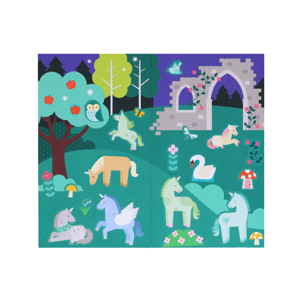Unicorn Forest Mini Sticker Set Chronicle Books Toys & Games - Crafts & Hobbies