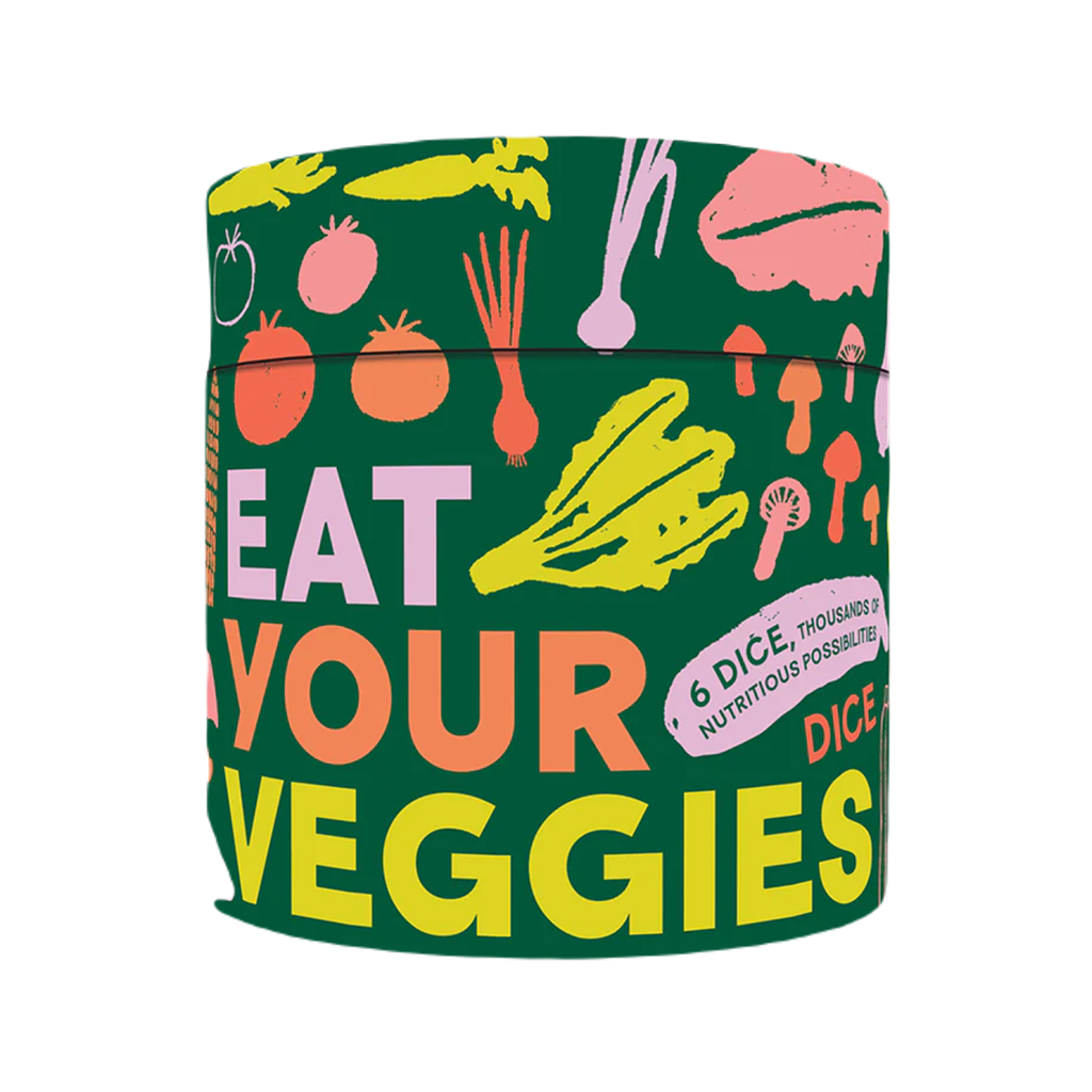 Eat Your Veggies Dice Chronicle Books Toys & Games - Novelty & Gag Gifts