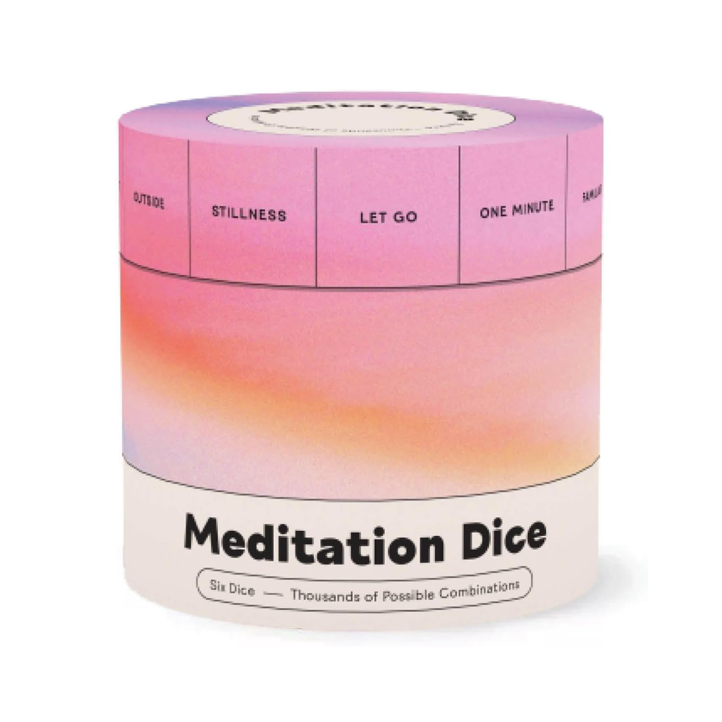 Meditation Dice Chronicle Books Toys & Games - Novelty & Gag Gifts