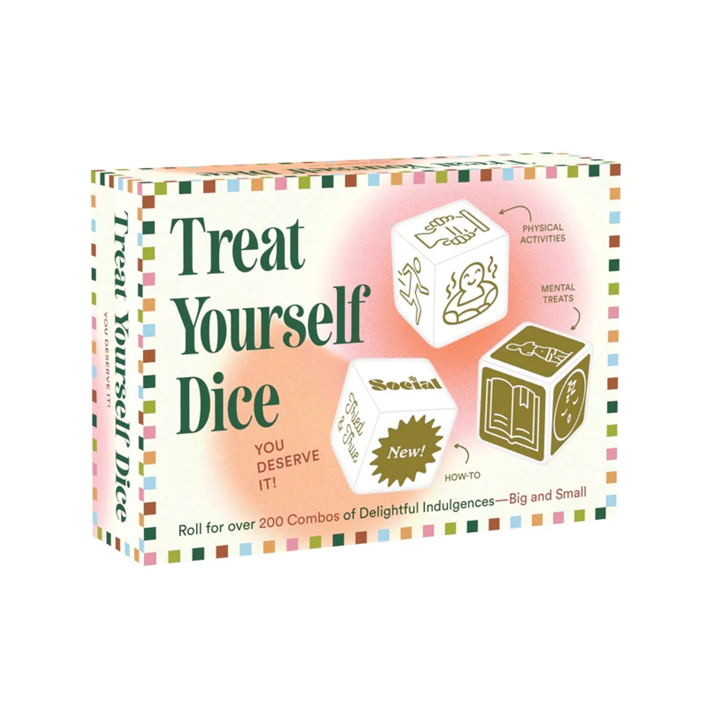 Treat Yourself Dice Chronicle Books Toys & Games - Novelty & Gag Gifts
