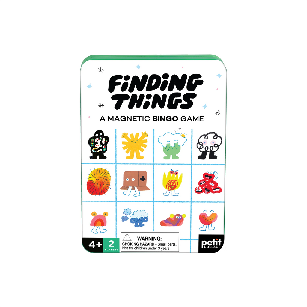 Finding Things Bingo Magnet Travel Game Chronicle Books Toys & Games - Puzzles & Games - Games