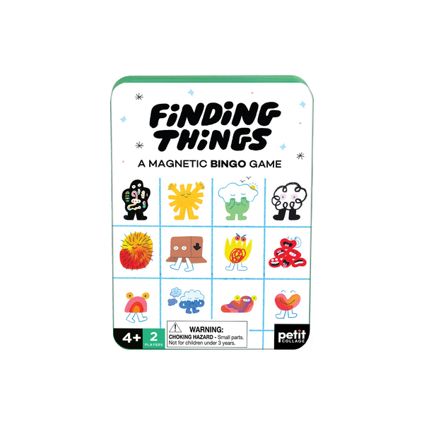 Finding Things Bingo Magnet Travel Game Chronicle Books Toys & Games - Puzzles & Games - Games