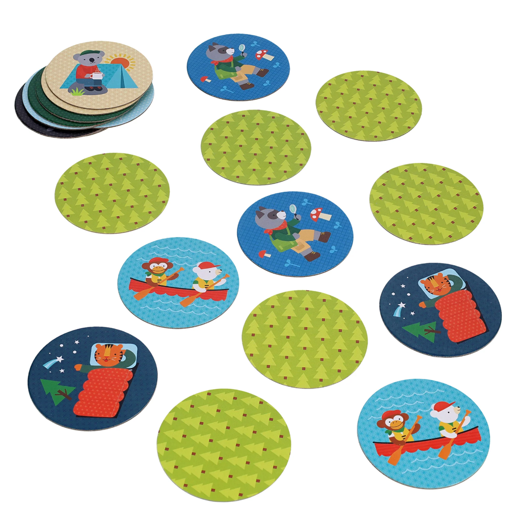 Little Campers Matching Game Chronicle Books Toys & Games - Puzzles & Games - Games