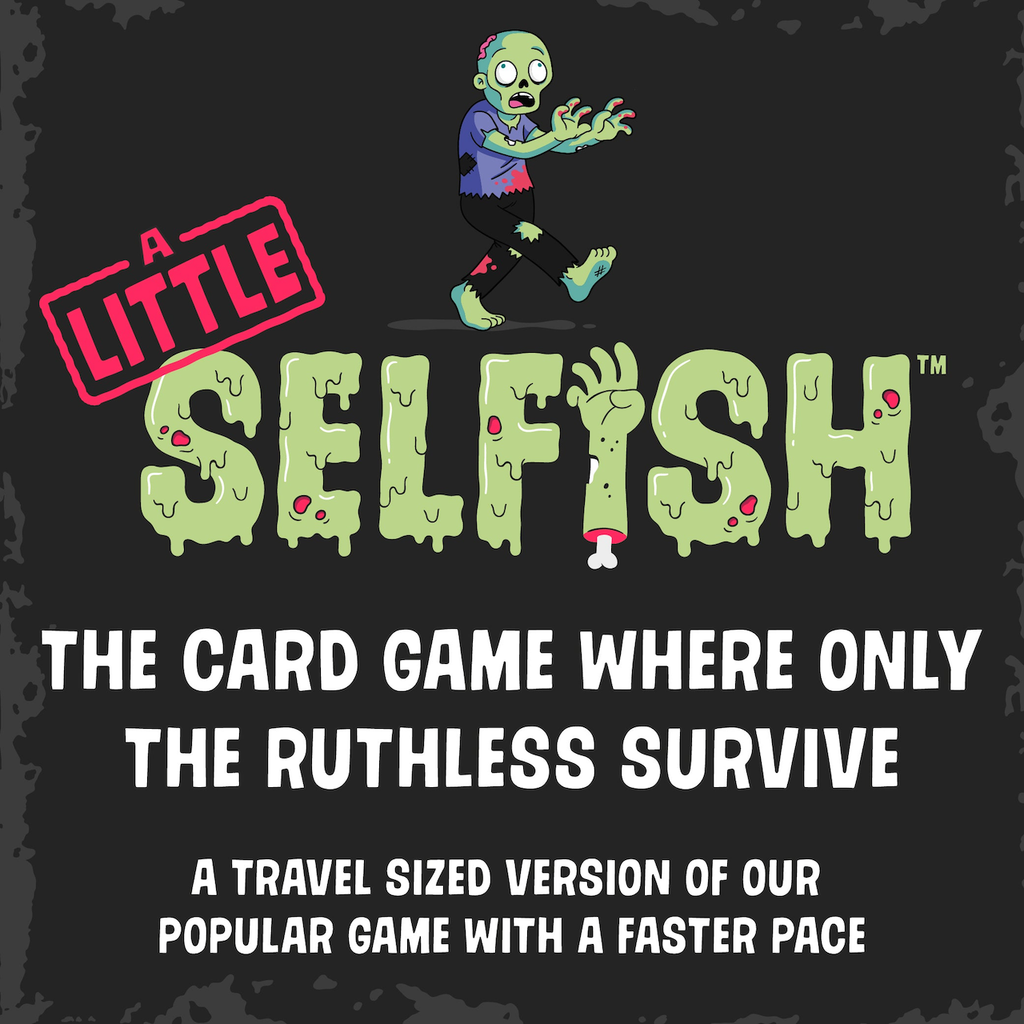 Little Selfish: Zombie Mini Edition Card Game Chronicle Books Toys & Games - Puzzles & Games - Games