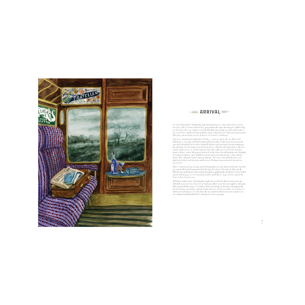 Murder Most Puzzling Peril At Quandary Park Activity Book Chronicle Books Toys & Games - Puzzles & Games - Games