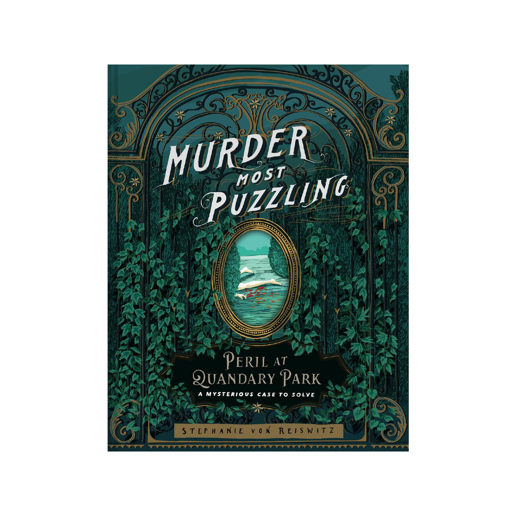 Murder Most Puzzling Peril At Quandary Park Activity Book Chronicle Books Toys & Games - Puzzles & Games - Games