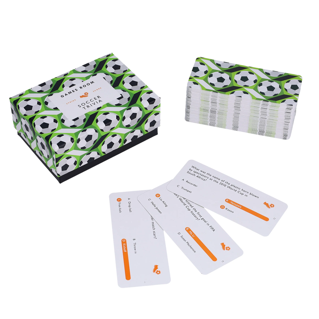 Soccer Trivia Game Chronicle Books Toys & Games - Puzzles & Games - Games
