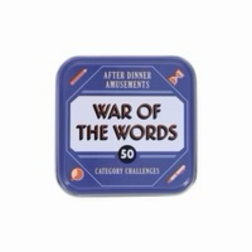 War Of The Words After Dinner Amusements Game Chronicle Books Toys & Games - Puzzles & Games - Games