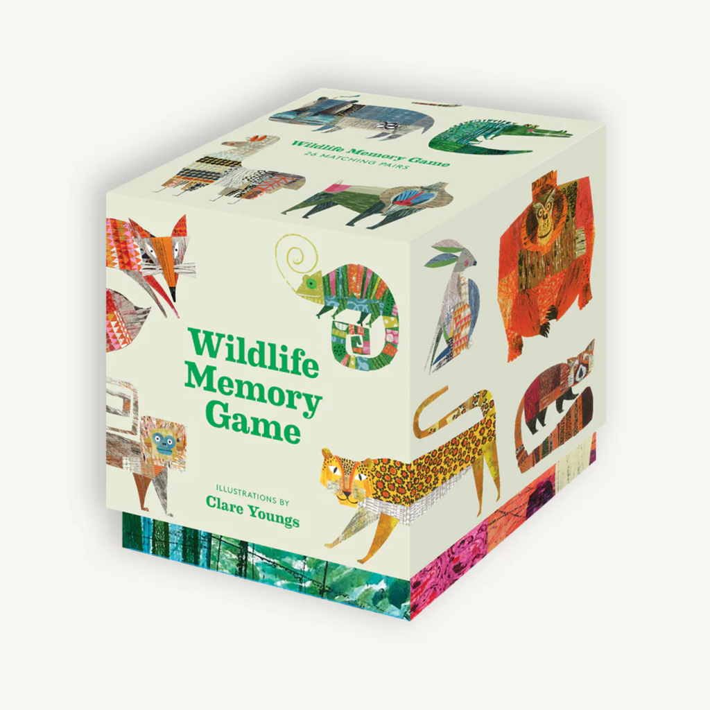 Wildlife Memory Game Chronicle Books Toys & Games - Puzzles & Games - Games