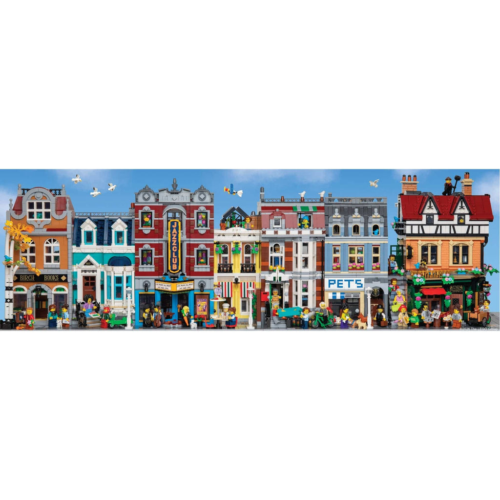 LEGO Main Street 500 Piece Jigsaw Puzzle Chronicle Books Toys & Games - Puzzles & Games - Jigsaw Puzzles