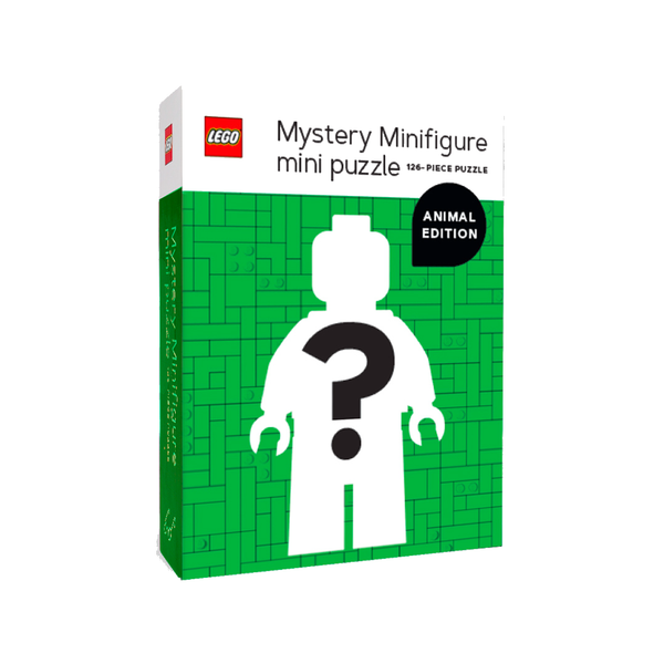 Lego Mystery Mini Figure 125 Piece Jigsaw Puzzle - Animal Edition Chronicle Books Toys & Games - Puzzles & Games - Jigsaw Puzzles