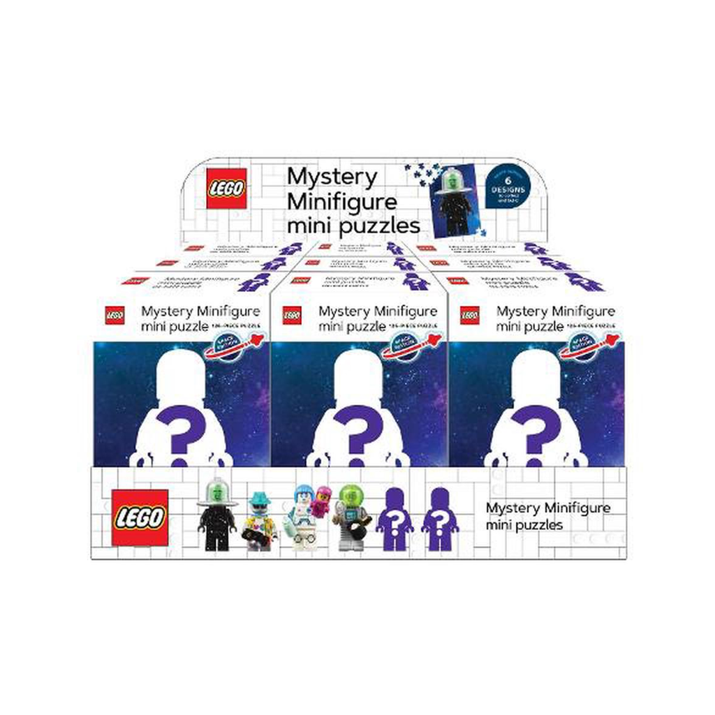 Lego Mystery Mini Figure Space Edition 126 Piece Jigsaw Puzzle Chronicle Books Toys & Games - Puzzles & Games - Jigsaw Puzzles