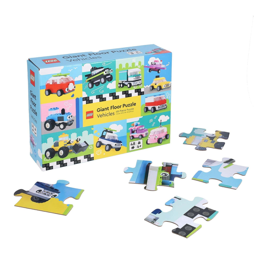 LEGO Vehicles Giant Floor 48 Piece Jigsaw Puzzle Chronicle Books Toys & Games - Puzzles & Games - Jigsaw Puzzles