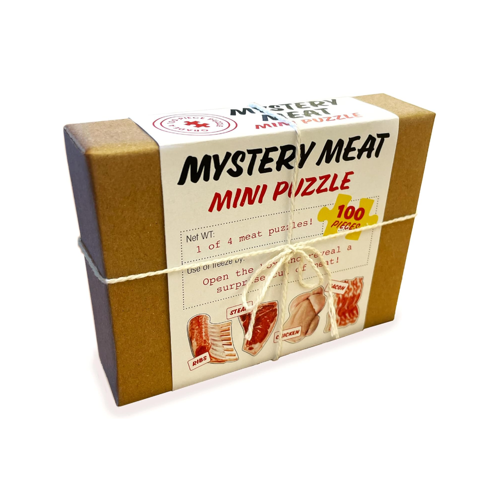 Mystery Meat 100 Piece Jigsaw Puzzle Chronicle Books Toys & Games - Puzzles & Games - Jigsaw Puzzles