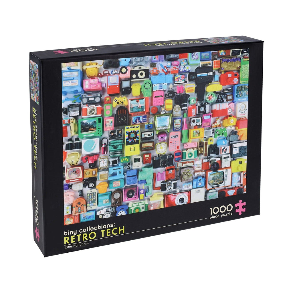 Tiny Collections Retro Tech 1000 Piece Jigsaw Puzzle Chronicle Books Toys & Games - Puzzles & Games - Jigsaw Puzzles