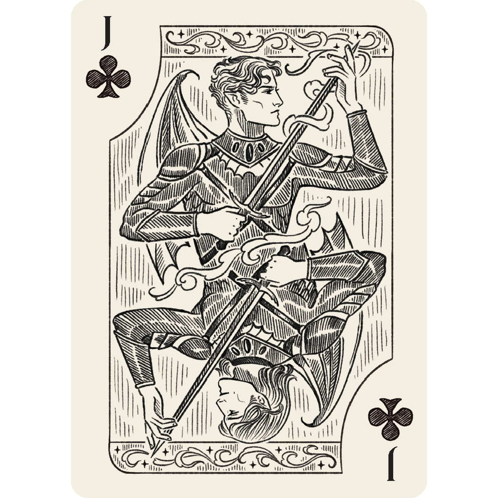 A Court of Thorns and Roses Official Playing Card Set (Night Court Inner Circle) Chronicle Books Toys & Games - Puzzles & Games - Playing Cards