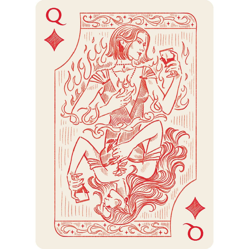 A Court of Thorns and Roses Official Playing Card Set (Night Court Inner Circle) Chronicle Books Toys & Games - Puzzles & Games - Playing Cards