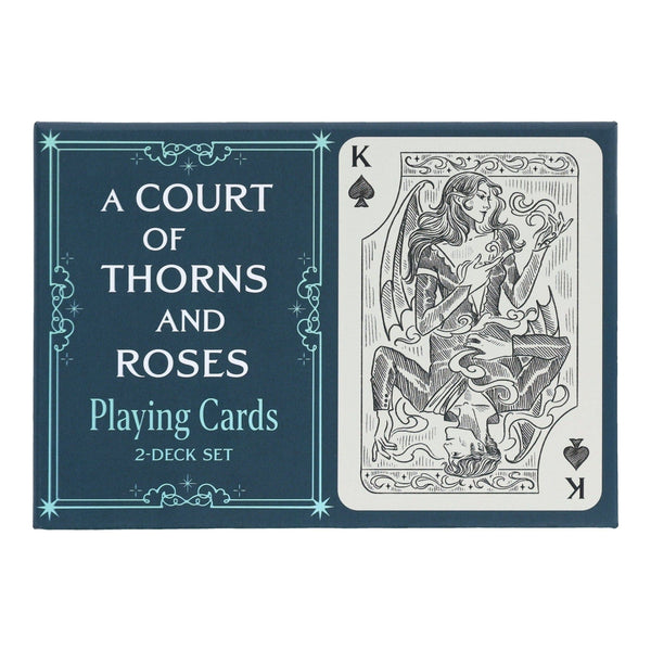 A Court of Thorns and Roses Official Playing Card Set (Night Court Inner Circle) Chronicle Books Toys & Games - Puzzles & Games - Playing Cards
