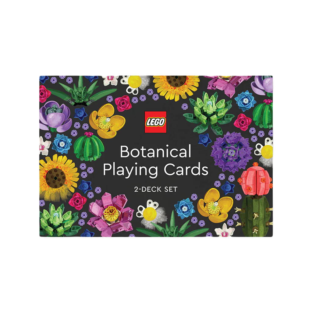 Lego Botanical Playing Cards Chronicle Books Toys & Games - Puzzles & Games - Playing Cards