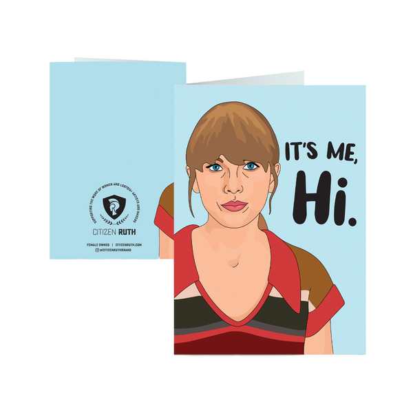 Pop Star It's Me Blank Card Citizen Ruth Cards - Any Occasion