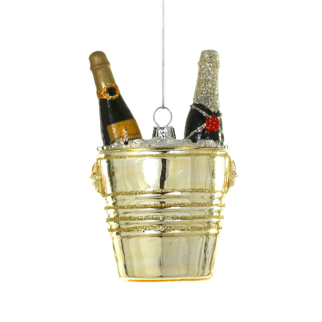 Champagne On Ice Ornament Cody Foster & Co Holiday - Ornaments