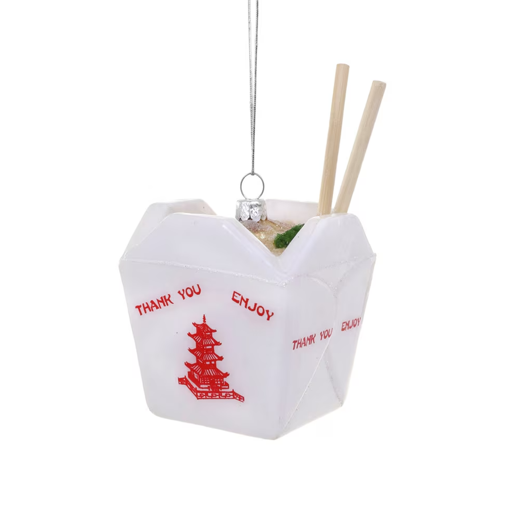 Chinese Take Out Ornament Cody Foster & Co Holiday - Ornaments