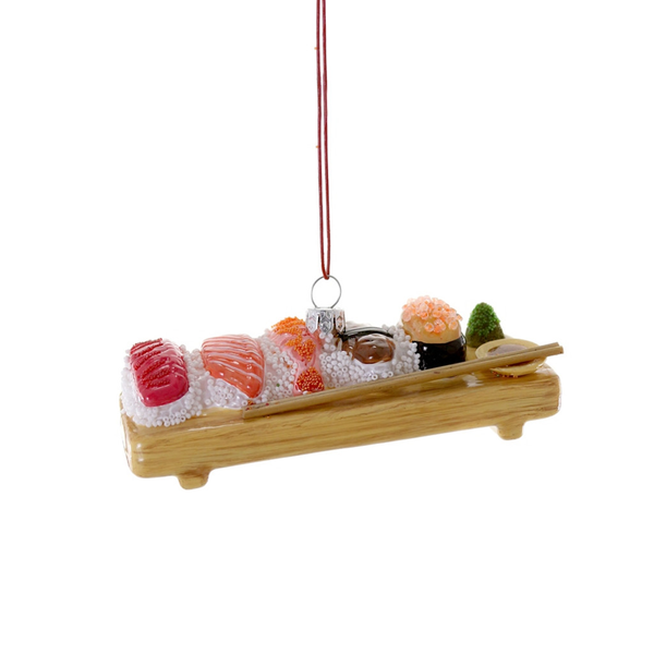 COF ORNAMENT DELUXE SUSHI BOARD Cody Foster & Co Holiday - Ornaments