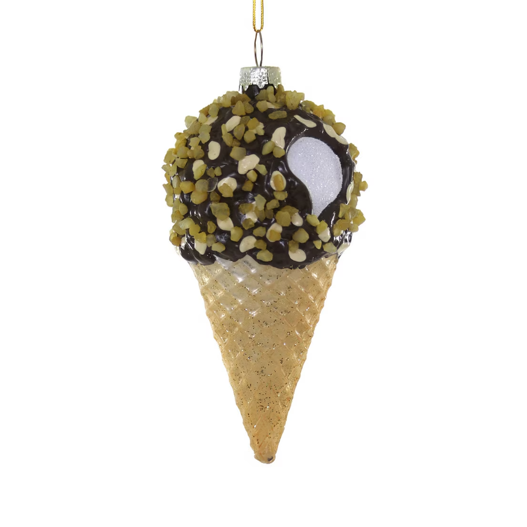 Drumstick Ice Cream Ornament Cody Foster & Co Holiday - Ornaments