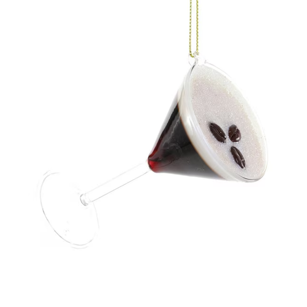 Espresso Martini Ornament Cody Foster & Co Holiday - Ornaments