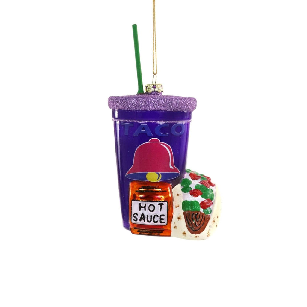 Fast Food Taco Ornament Cody Foster & Co Holiday - Ornaments