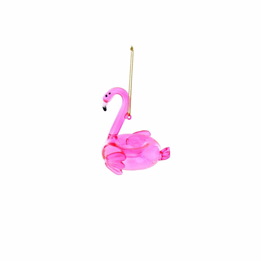 Flamingo Floaty Ornament Cody Foster & Co Holiday - Ornaments