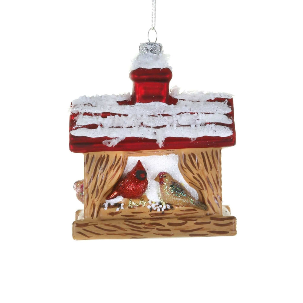 Fly Through Bird Feeder Ornament Cody Foster & Co Holiday - Ornaments