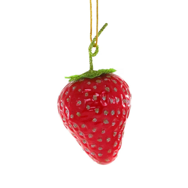 Fresh Strawberry Ornament Cody Foster & Co Holiday - Ornaments