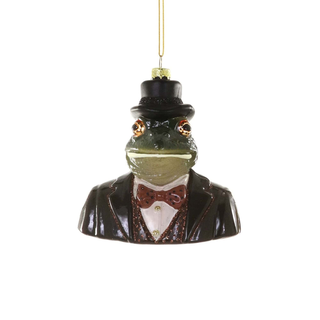 Frog Gent Ornament Cody Foster & Co Holiday - Ornaments