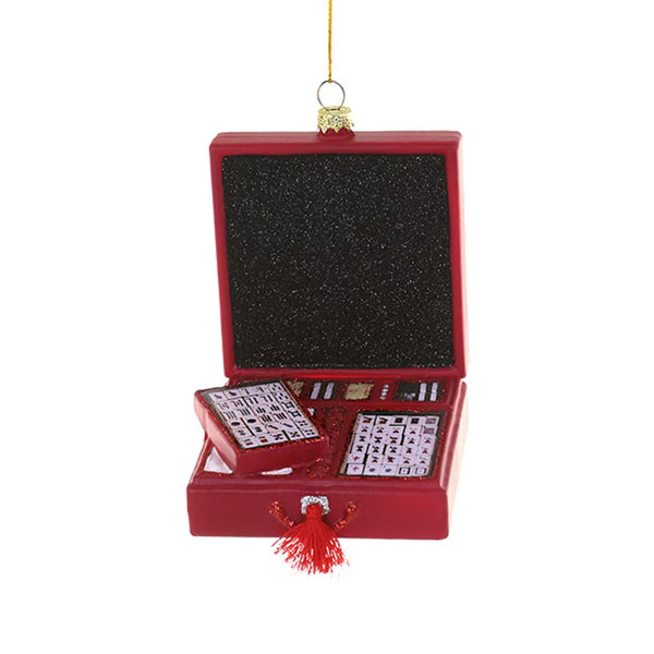Mahjong Tile Set Ornament Cody Foster & Co Holiday - Ornaments