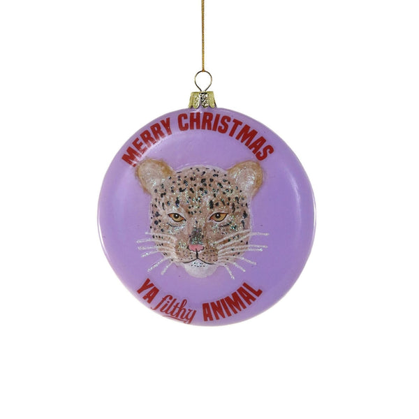 Merry Christmas Ya Filthy Animal Ornament Cody Foster & Co Holiday - Ornaments